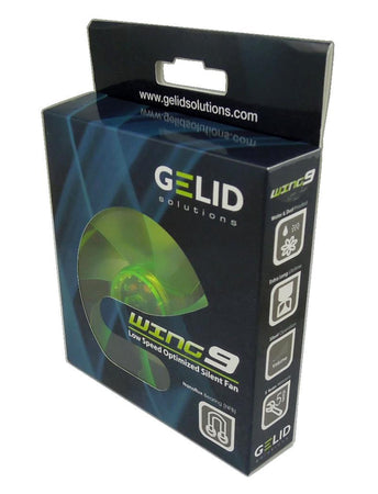 Ventola Wing 92x92x25 12V Verde