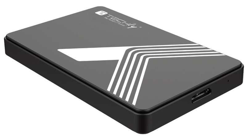 Box Esterno USB3.0 per HDD/SSD SATA 2,5'' Nero