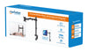 Supporto da Scrivania per Monitor 13-32'' Doppio Snodo di Regolazione