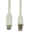 Cavo HighSpeed USB-C&trade Maschio/USB-B Maschio 1m Grigio