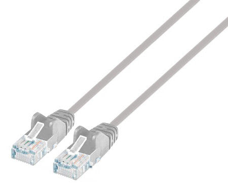 Cavo patch di rete Cat6 UTP Slim 0,5 m grigio