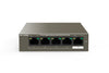 Switch 5 Porte Gigabit Desktop con 4 porte PoE+