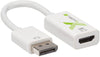 Adattatore Attivo Displayport 1.2 Maschio HDMI Femmina 4K 60Hz 15 cm Bianco