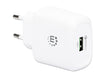 Caricatore USB da Muro QC3.0 18W Quick Charge&trade Bianco