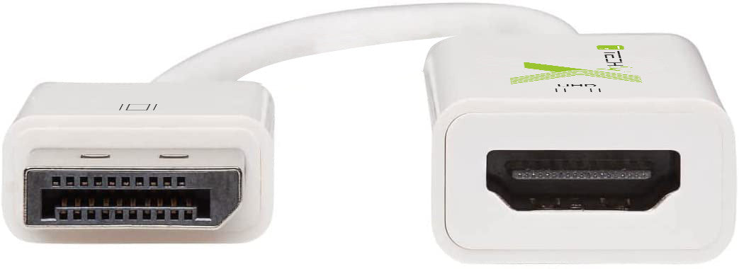 Adattatore Attivo Displayport 1.2 Maschio HDMI Femmina 4K 60Hz 15 cm Bianco