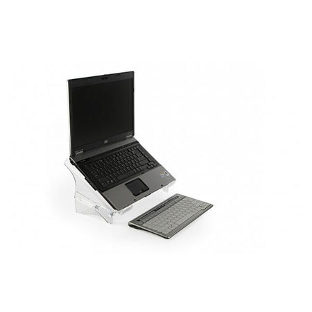 BakkerElkhuizen Q-note 350 Supporto per computer portatile Trasparente 50,8 cm [20] (Bakker Elkhuizen NB-Stnder Q-Note 35)