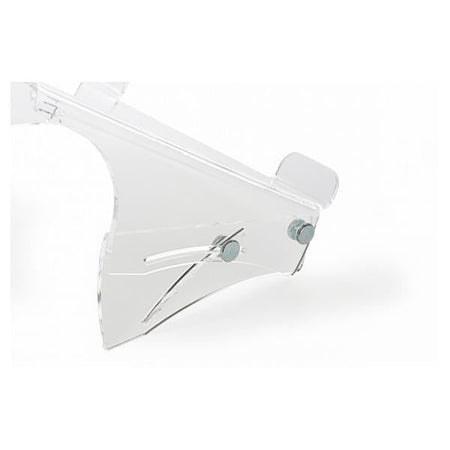 BakkerElkhuizen Q-note 350 Supporto per computer portatile Trasparente 50,8 cm [20] (Bakker Elkhuizen NB-Stnder Q-Note 35)