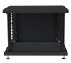 Armadio Rack 19'' ideale per Accumulatori Fotovoltaico 8U P600mm Nero
