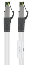 Cavo di rete Patch in rame Cat. 8.1 Bianco SFTP LSZH 1m