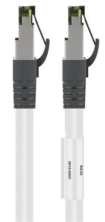 Cavo di rete Patch in rame Cat. 8.1 Bianco SFTP LSZH 1m