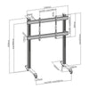 Trolley da Pavimento Mobile per TV LCD/LED/Plasma 70-120''