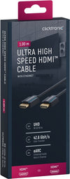 Cavo HDMI Ultra High Speed A/A M/M Alta Qualità eARC 1m