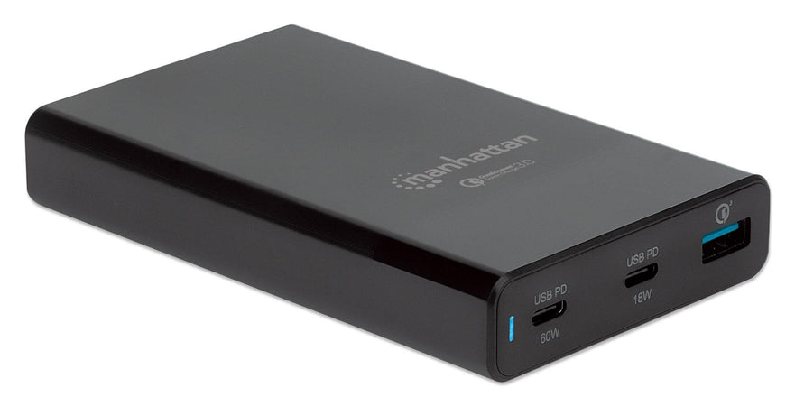 Stazione di ricarica USB-C&trade PD 65W Nero