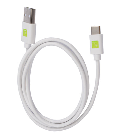 Cavo USB A Maschio 2.0 / USB-C&trade Maschio 1m Bianco