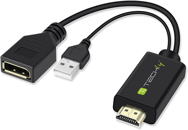 Adattatore Convertitore da HDMI&trade a Displayport con USB 4K 30Hz
