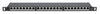 Pannello Patch 24 Posti 19'' 0.5U Cat6a Schermato Nero