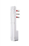 Spina Italiana Ultrapiatta 2P+T 10A Bianco