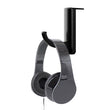 Supporto Cuffie Adesivo Universale per Monitor e Scrivania Nero (2 Pezzi)