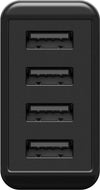 Caricatore da Muro USB a 4 vie 30W Nero