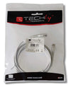 Cavo Slim Patch di Rete Pieghevole in Rame Cat.6A U/UTP 3 metri Bianco