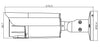 Telecamera IP Motorizzata Bullet IR H.265 da 5MP IP67 Rilevamento Basato su AI, DGM5545GCAT