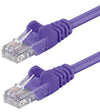 Cavo di rete Patch CCA Cat. 5e Viola UTP 1 mt