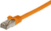 Cavo di rete Patch in CCA Schermato Cat. 6 Arancione F/UTP 1 m Bulk