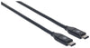 Cavo USB-C&trade Maschio/Maschio USB 3.2 Gen2 SuperSpeed 1m Nero