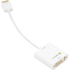 Adattatore DisplayPort 1.2 Maschio / DVI Femmina 15cm Bianco