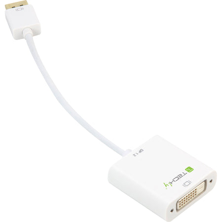 Adattatore DisplayPort 1.2 Maschio / DVI Femmina 15cm Bianco