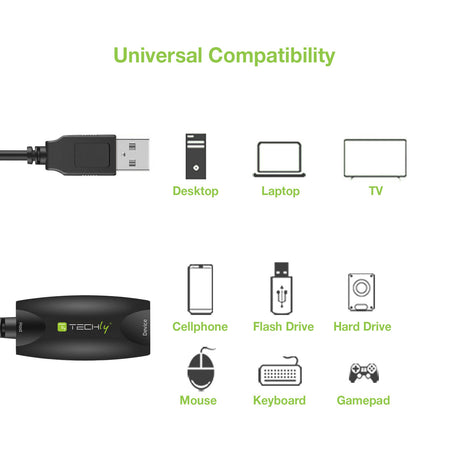 Cavo Prolunga Attivo USB3.0 SuperSpeed 5Gbps 5m Nero