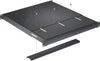 Mensola estensibile per Rack 19'' 1U Nero 4 punti
