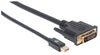 Cavo Mini DisplayPort 1.2a (Thunderbolt) a DVI-D 24+1