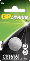 Blister 1 Batteria Litio a Bottone CR1616