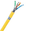 Matassa S/FTP Cavo Cat.7A 100m Rigido PIMF Giallo