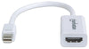 Adattatore Mini DisplayPort a HDMI Passivo Bianco