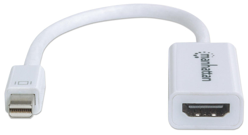 Adattatore Mini DisplayPort a HDMI Passivo Bianco