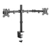 Supporto da Scrivania per 2 Monitor 13-32'' a Morsetto