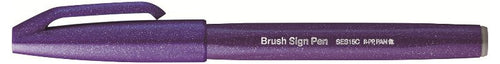 Sign Pen Brush Pentel Viola
