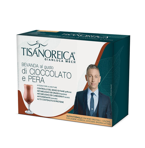 Tisanoreica bevanda al cioccolato e pera 29gx4