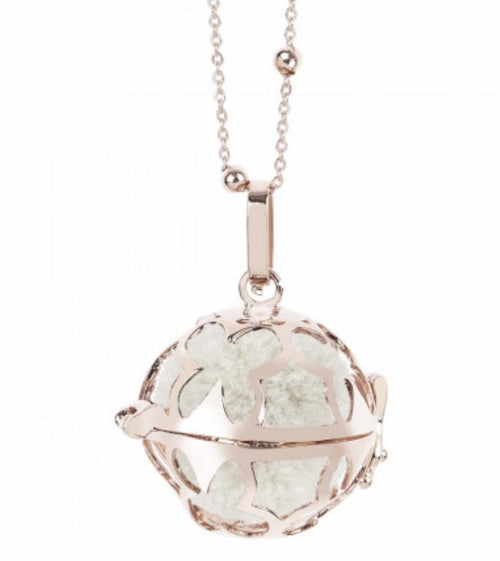 BOCCADAMO - Collana con batuffolo da profumare rosso