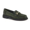 Stonefly mocassini donna Celine 5 scamosciato green 223049