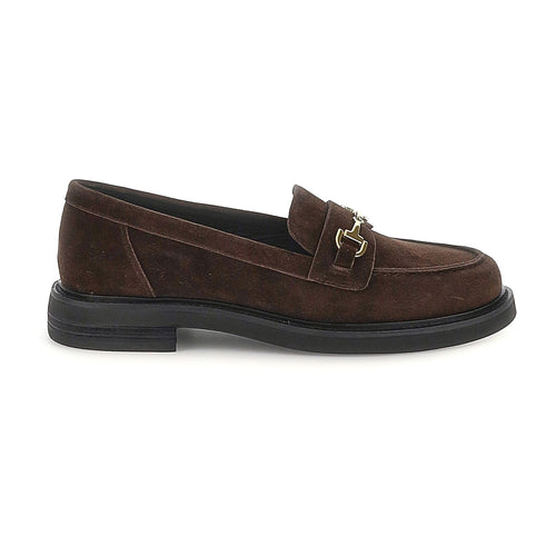 Stonefly mocassini donna Celine 5 scamosciato coffee 223049