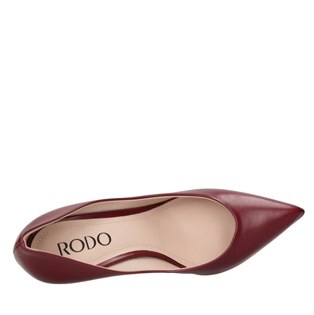 RODO Scarpe con Tacco Bordeaux da donna