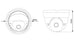 Telecamera CCTV Dome Quadbrid 5MP IR, DGC5005AT