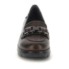 Stonefly mocassini donna Plume 37 laminated brown