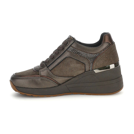 Stonefly sneakers donna Mina 1 pelle e camoscio gray 223104