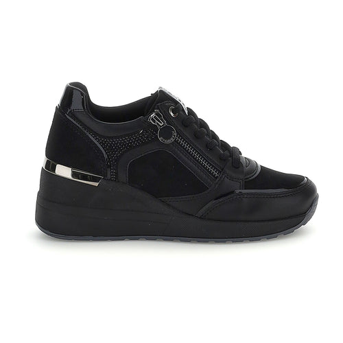 Stonefly sneakers donna Mina 1 in pelle e camoscio black 223233
