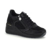 Stonefly sneakers donna Mina 1 in pelle e camoscio black 223233