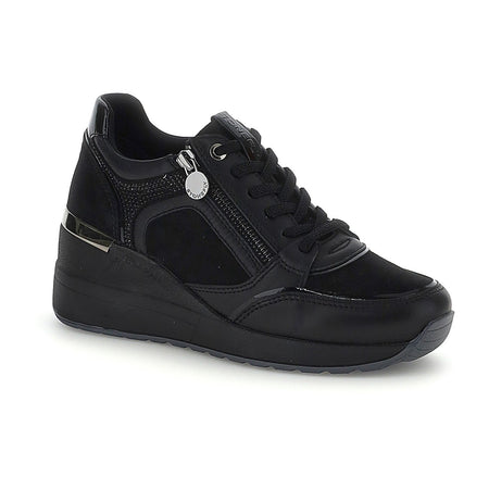 Stonefly sneakers donna Mina 1 in pelle e camoscio black 223233